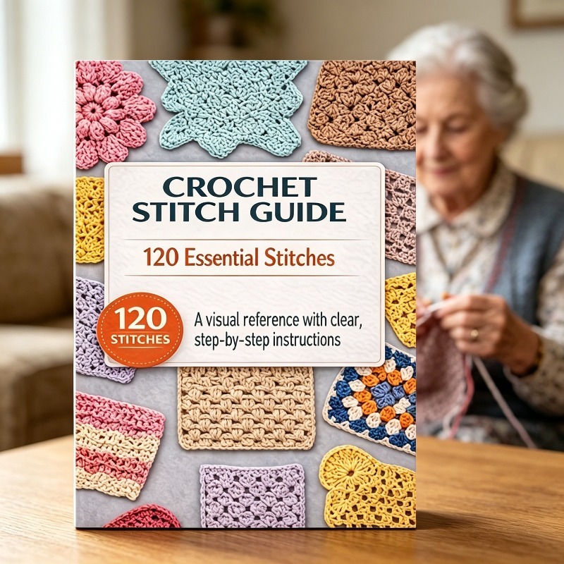 Woodworking Plan - Complete Crochet Stitch Guide for Beginners