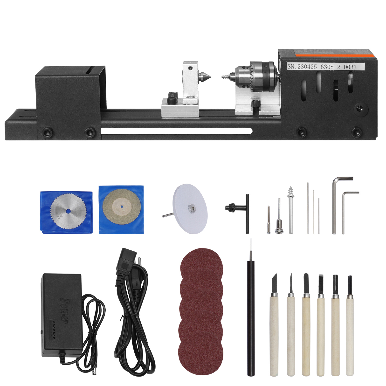 Woodworking News - SucceBuy Mini Wood Lathe Machine 2.76inx6.3in