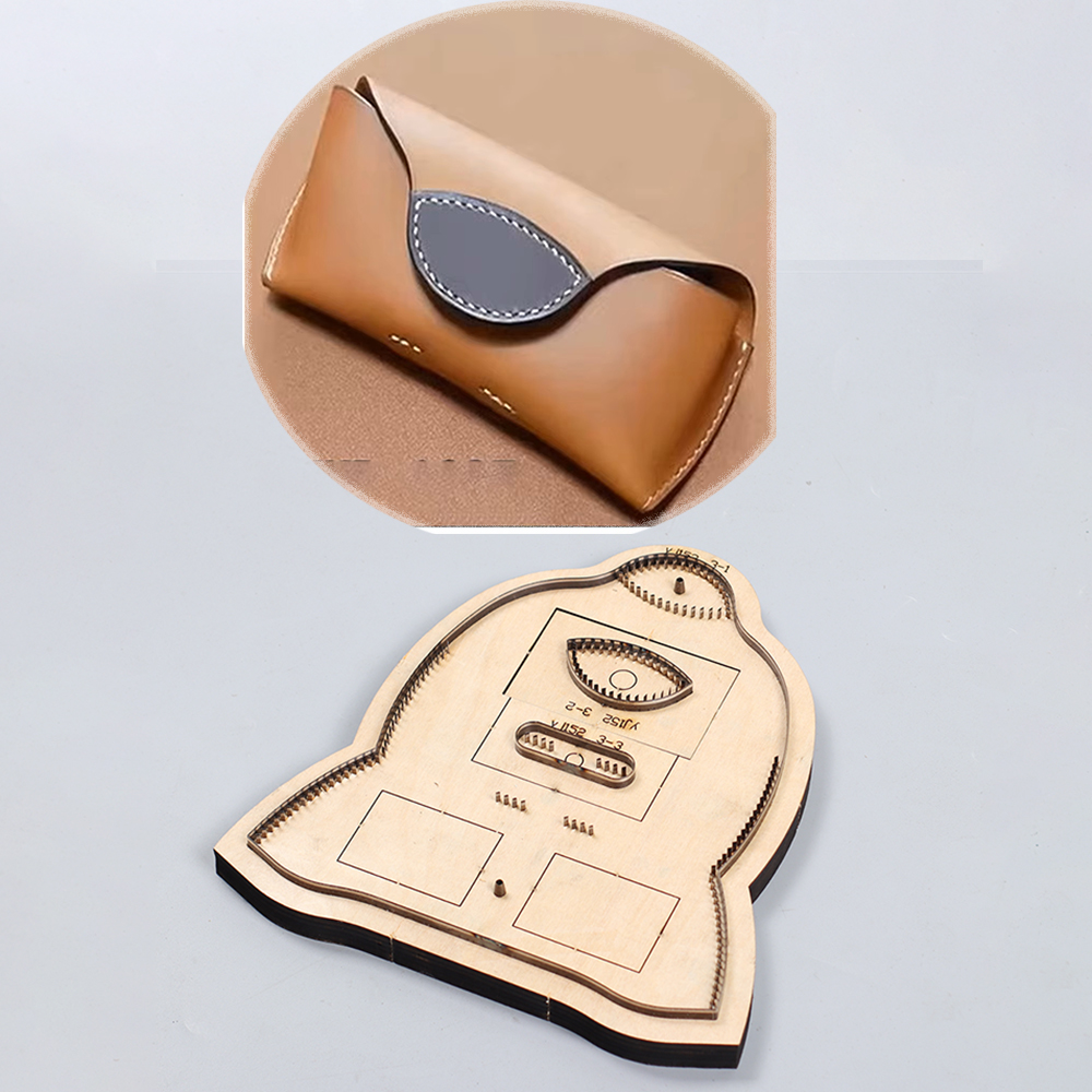 Woodworking Veneer Cutter - 16.5x8.5cm eyeglass case bag leather craft