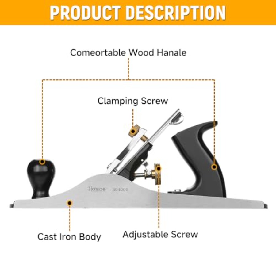 Wood Plane - Adjustable Smooth - Bench Plane Jointer 리뷰 및 가격