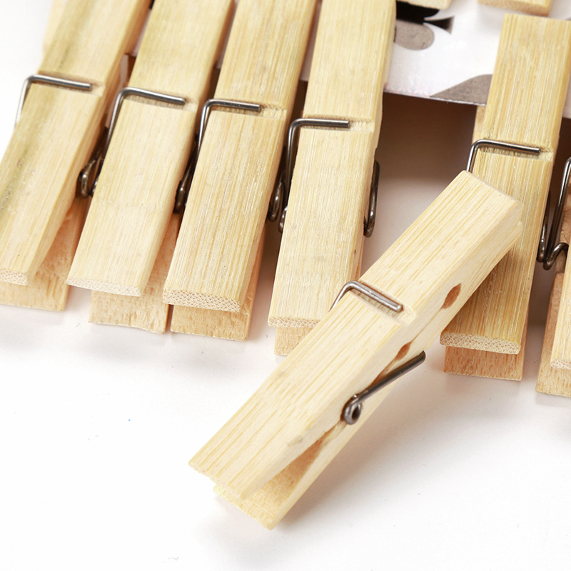 20Pcs Natural Bamboo Clothes P - Woodworking Z Clips 리뷰 및 가격