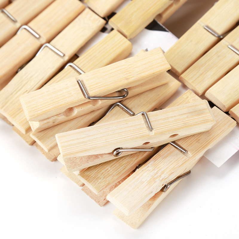 20Pcs Natural Bamboo Clothes P - Woodworking Z Clips 리뷰 및 가격
