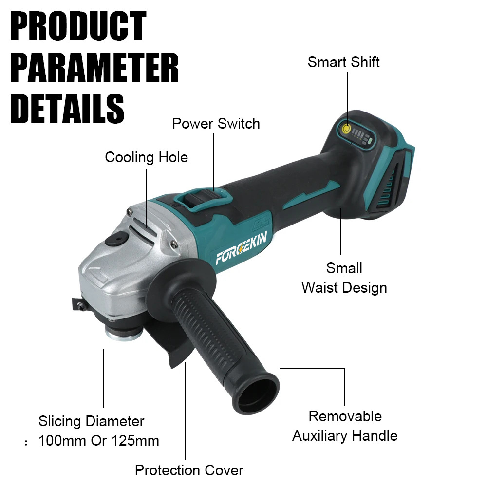 FORGEKIN 125mm100mm Brushless  - Woodworking Factory 리뷰 및 가격