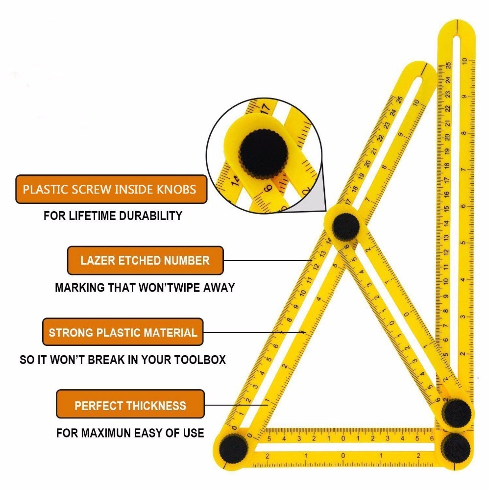 Protractor Multi Angle Ruler T - Woodworking Design Software 리뷰 및 가격