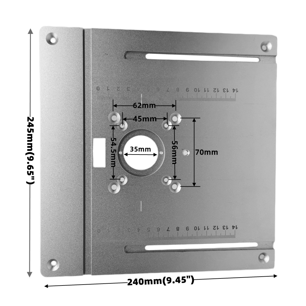 Aluminium Router Table Insert  - Woodworking Plan 리뷰 및 가격