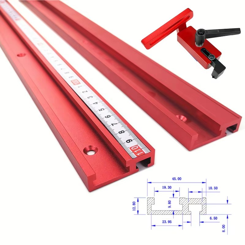 1PC Chute Aluminium alloy T-tr - Woodworking Plan 리뷰 및 가격