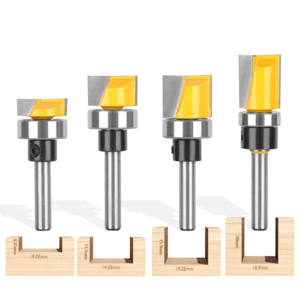 1/4Inch Shank Flush Trim Route - Woodworking Router Templates 리뷰 및 가격
