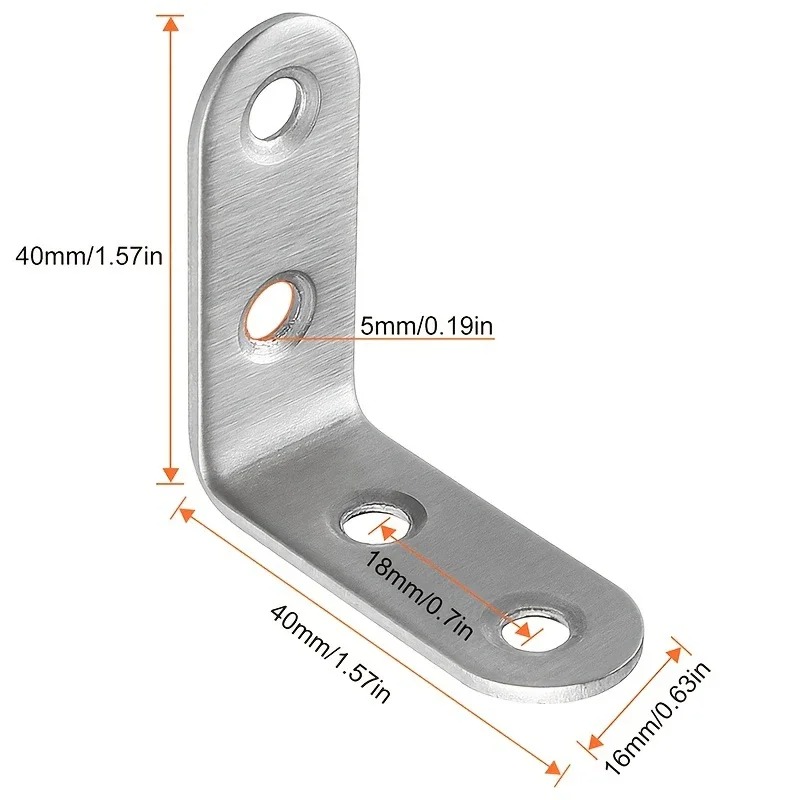 6Pcs Stainless Steel 90 Degree - Woodworking X Brace 리뷰 및 가격