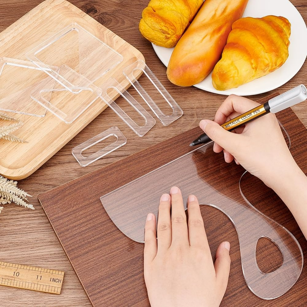 7Pcs Charcuterie Template Acry - Woodworking Router Templates 리뷰 및 가격