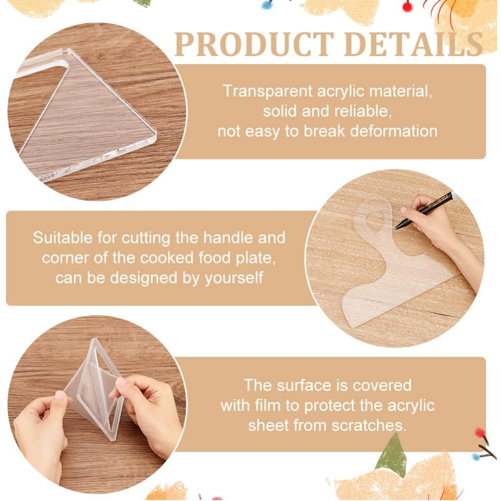 7Pcs Charcuterie Template Acry - Woodworking Router Templates 리뷰 및 가격