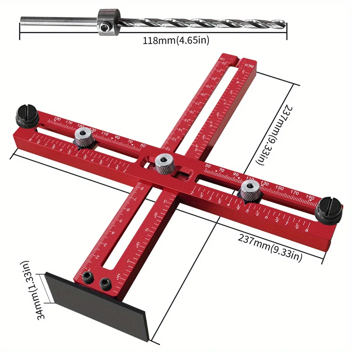 Cabinet Hardware Jig Aluminum  - Woodworking Design Software 리뷰 및 가격