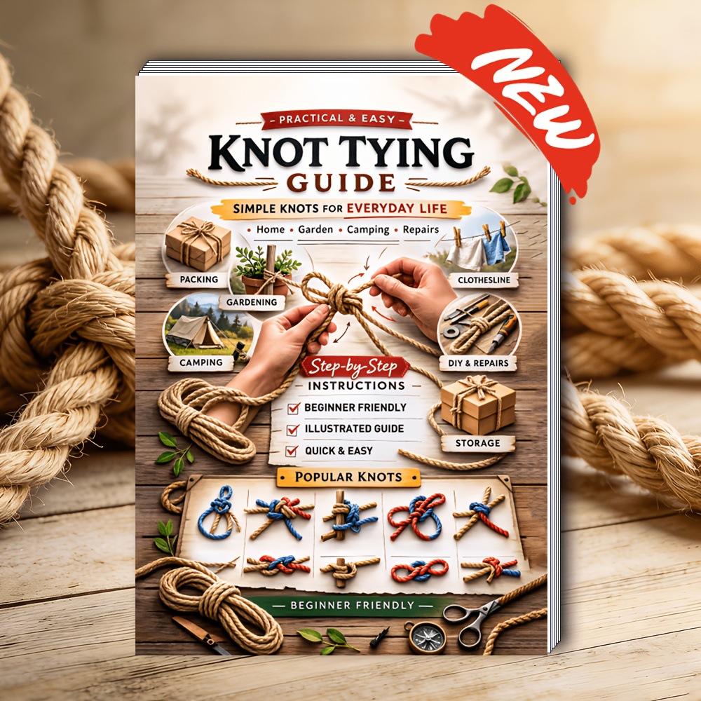 Knot Tying Guide Book Simple K - Woodworking Plan 리뷰 및 가격
