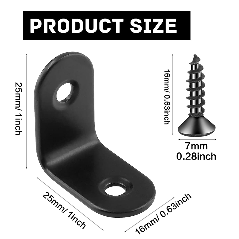 5-40 pcs, Corner Brace 25 x 25 - Woodworking X Brace 리뷰 및 가격