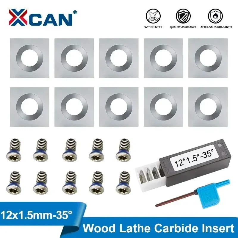 XCAN Carbide Insert 10pcs 12x1 - Woodworking Veneer Cutter 리뷰 및 가격