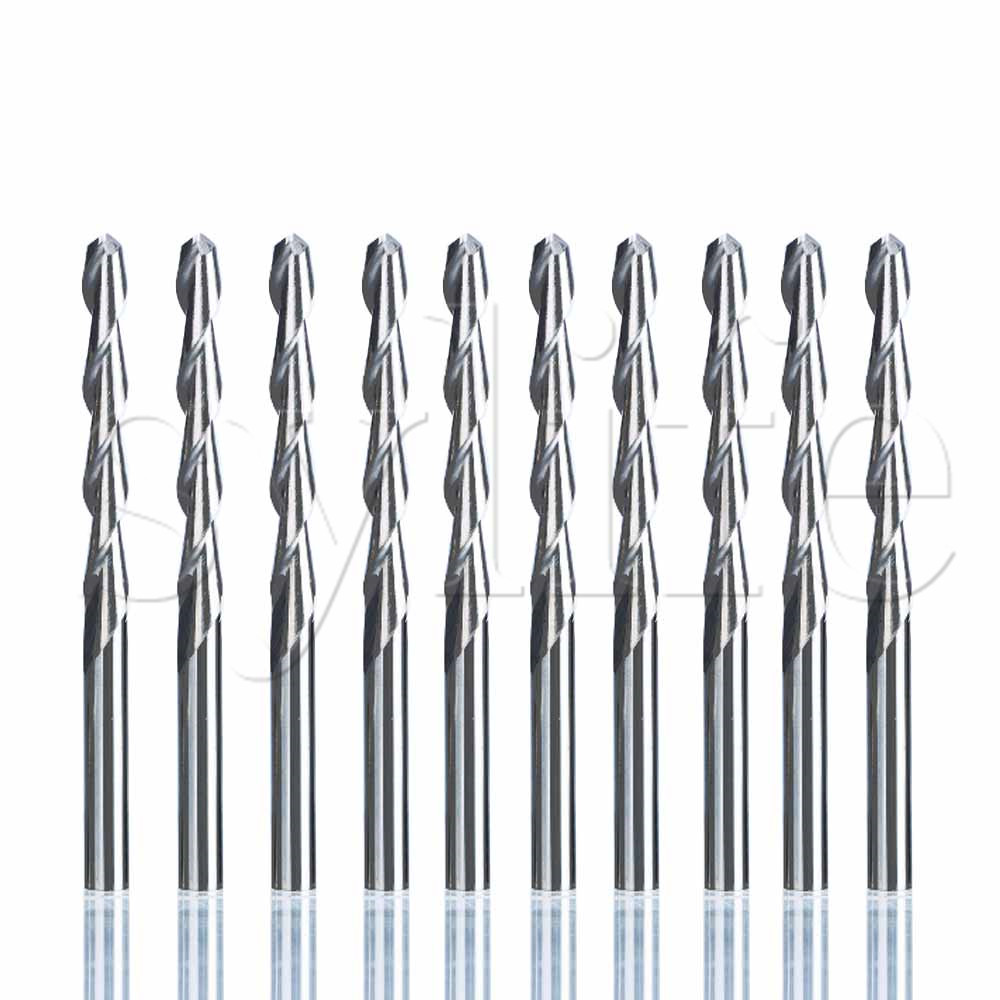 10pcs Double Flute Spiral Cutt - Woodworking Router Templates 리뷰 및 가격