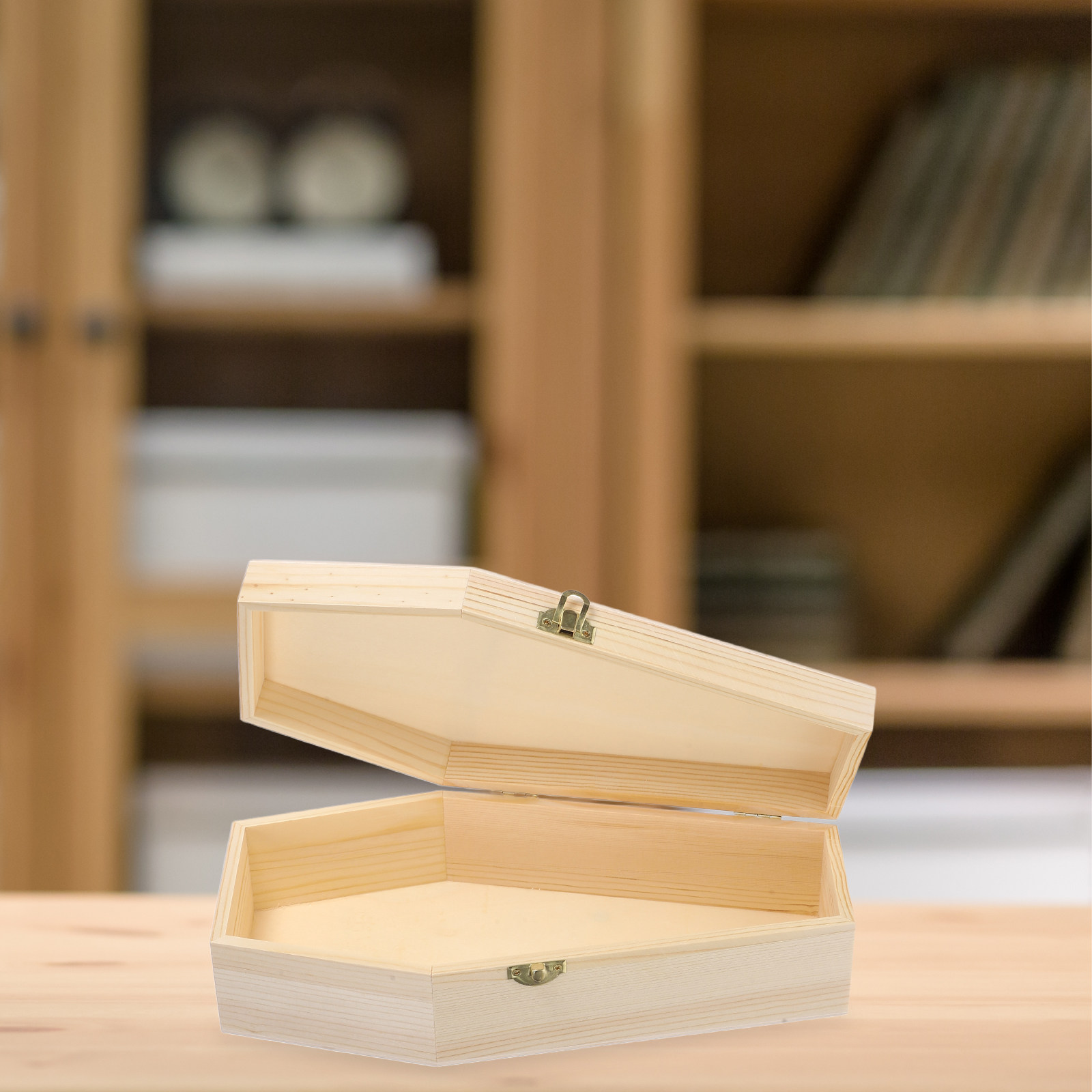 Spacious Wooden Coffin Box wit - Woodworking Ideas 리뷰 및 가격