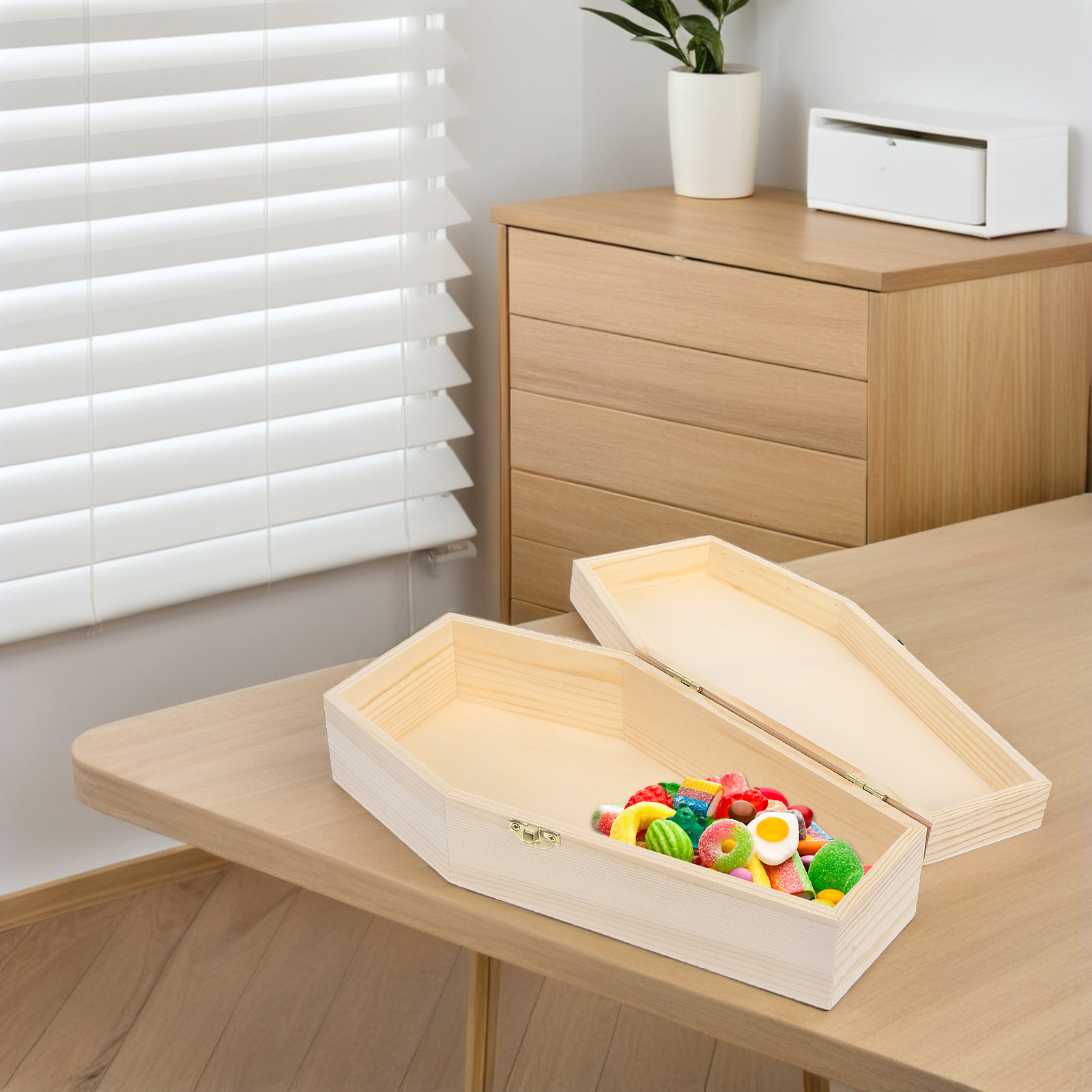 Spacious Wooden Coffin Box wit - Woodworking Ideas 리뷰 및 가격
