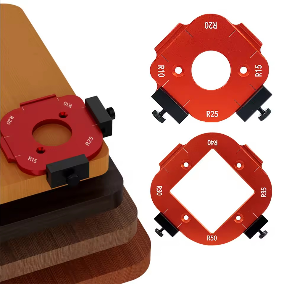 2Pcs Aluminum Alloy Radius Jig - Woodworking Router Templates 리뷰 및 가격