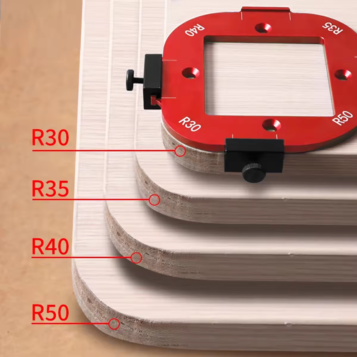 2Pcs Aluminum Alloy Radius Jig - Woodworking Router Templates 리뷰 및 가격
