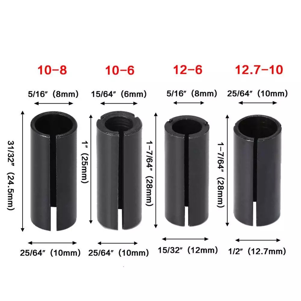 Router Bit Adapter Collet 6 6. - Woodworking Ai 리뷰 및 가격