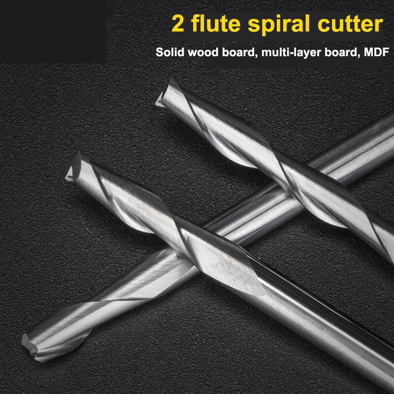 10pcs 3.175 1/8 Shank 2 Flute  - Woodworking Router Templates 리뷰 및 가격
