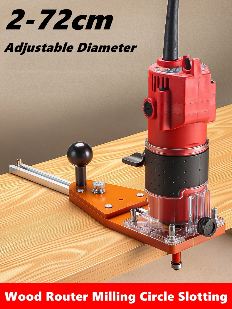 Router Circle Cutter Jig for W - Woodworking Veneer Cutter 리뷰 및 가격