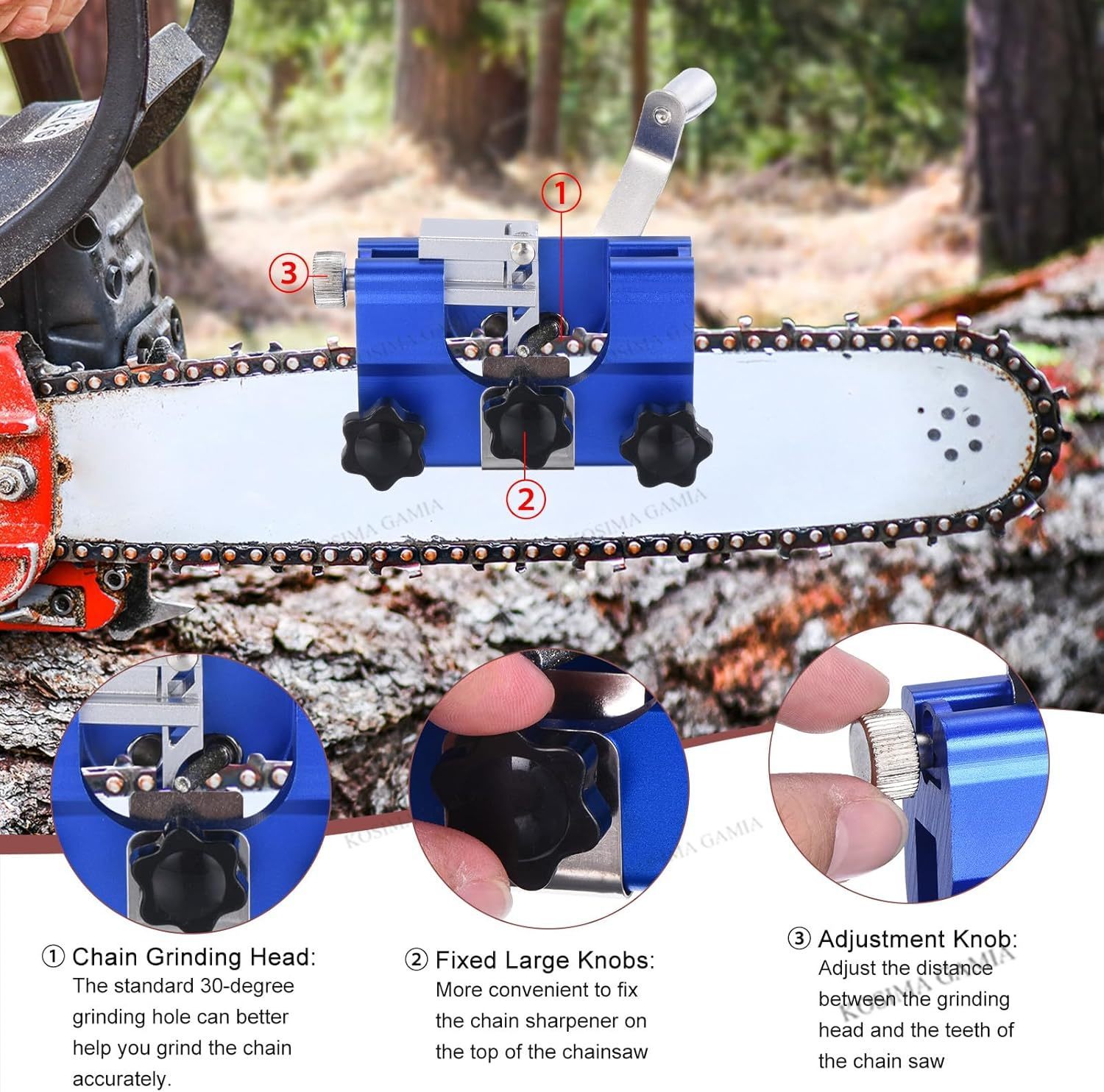 Portable Manual Chain Saw Blad - Woodworking Factory 리뷰 및 가격
