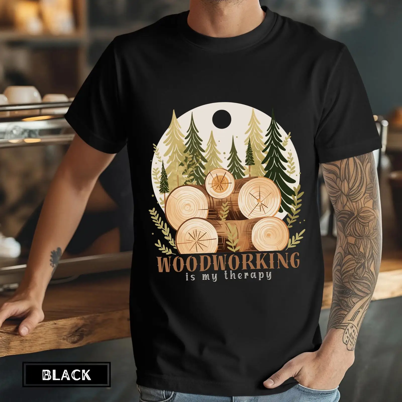 Woodworking Is My Therapy T Sh - Woodworking Therapy 리뷰 및 가격