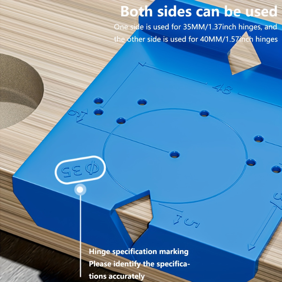 1pc Hinge Drilling Locator Cab - Woodworking Design Software 리뷰 및 가격