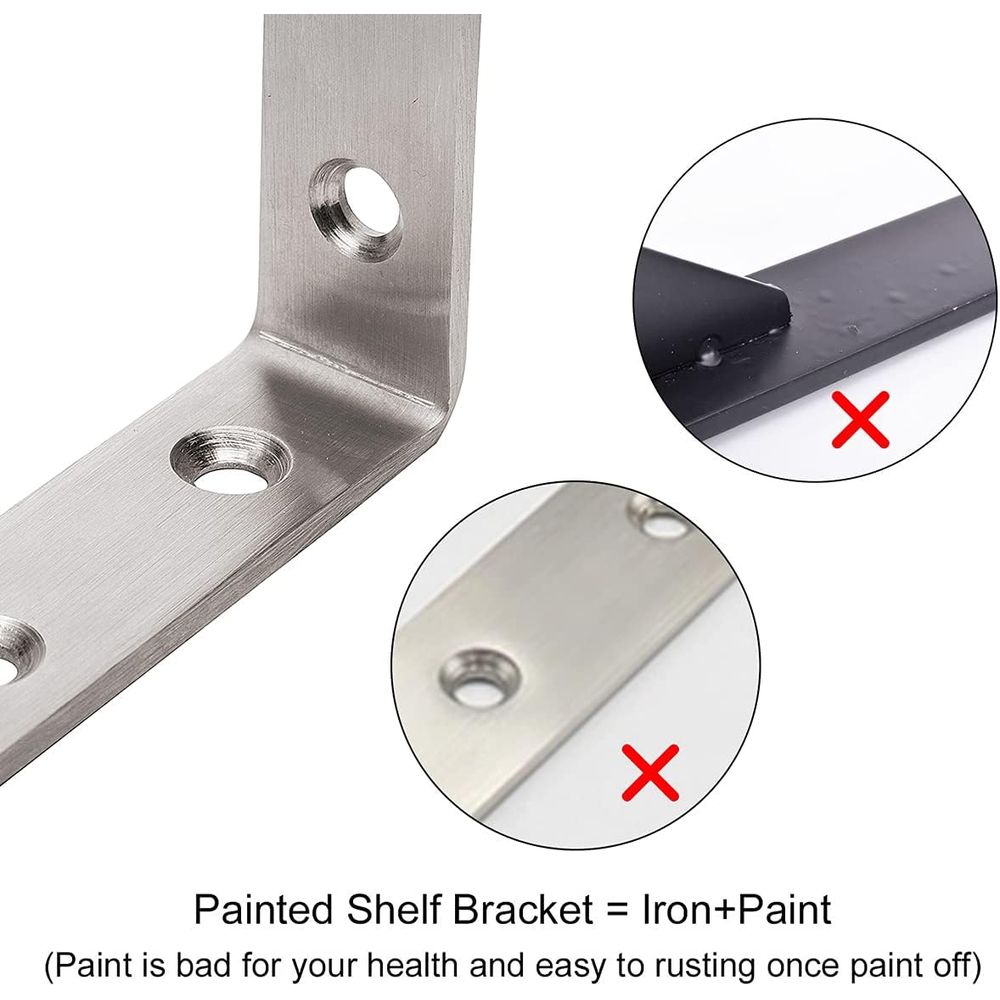 5 x 3 Heavy-Duty Stainless Ste - Woodworking X Brace 리뷰 및 가격