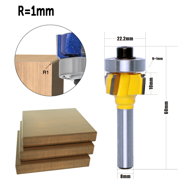 CHWJW 1PC 8mm Shank high quali - Woodworking Router Templates 리뷰 및 가격