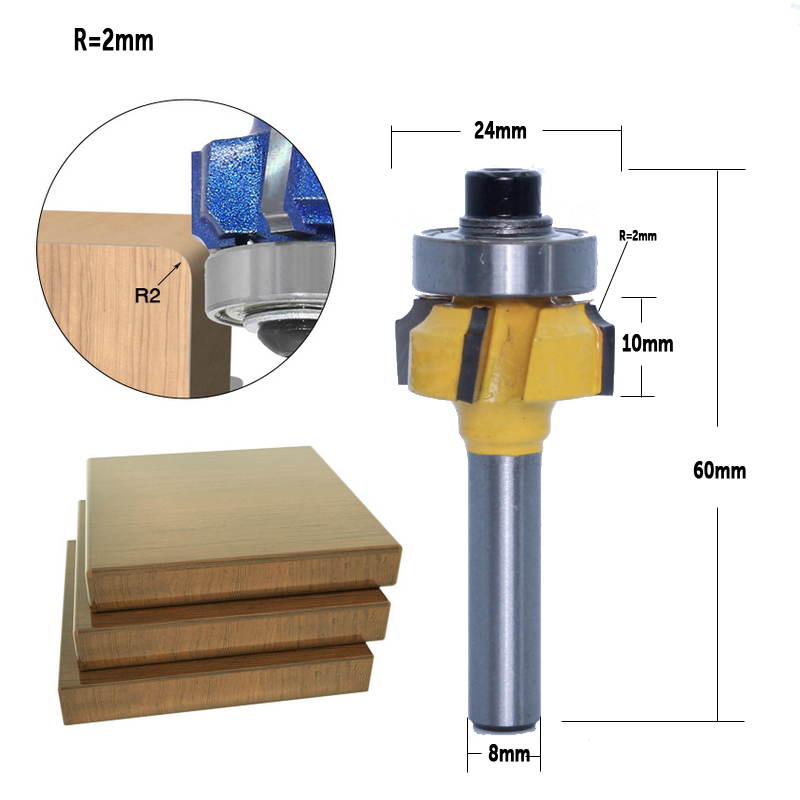CHWJW 1PC 8mm Shank high quali - Woodworking Router Templates 리뷰 및 가격