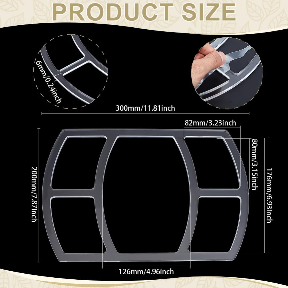 5 Pocket Valet Tray Router Tem - Woodworking Router Templates 리뷰 및 가격