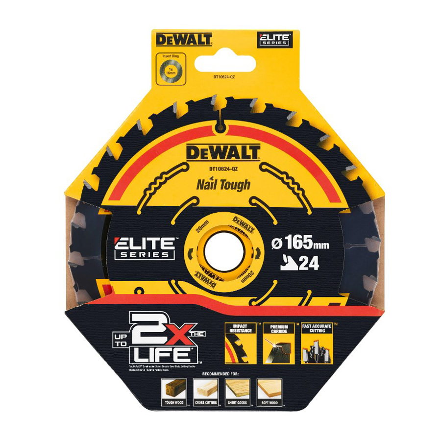 DEWALT DT10624-QZ 1/3pcs 24T C - Woodworking Factory 리뷰 및 가격