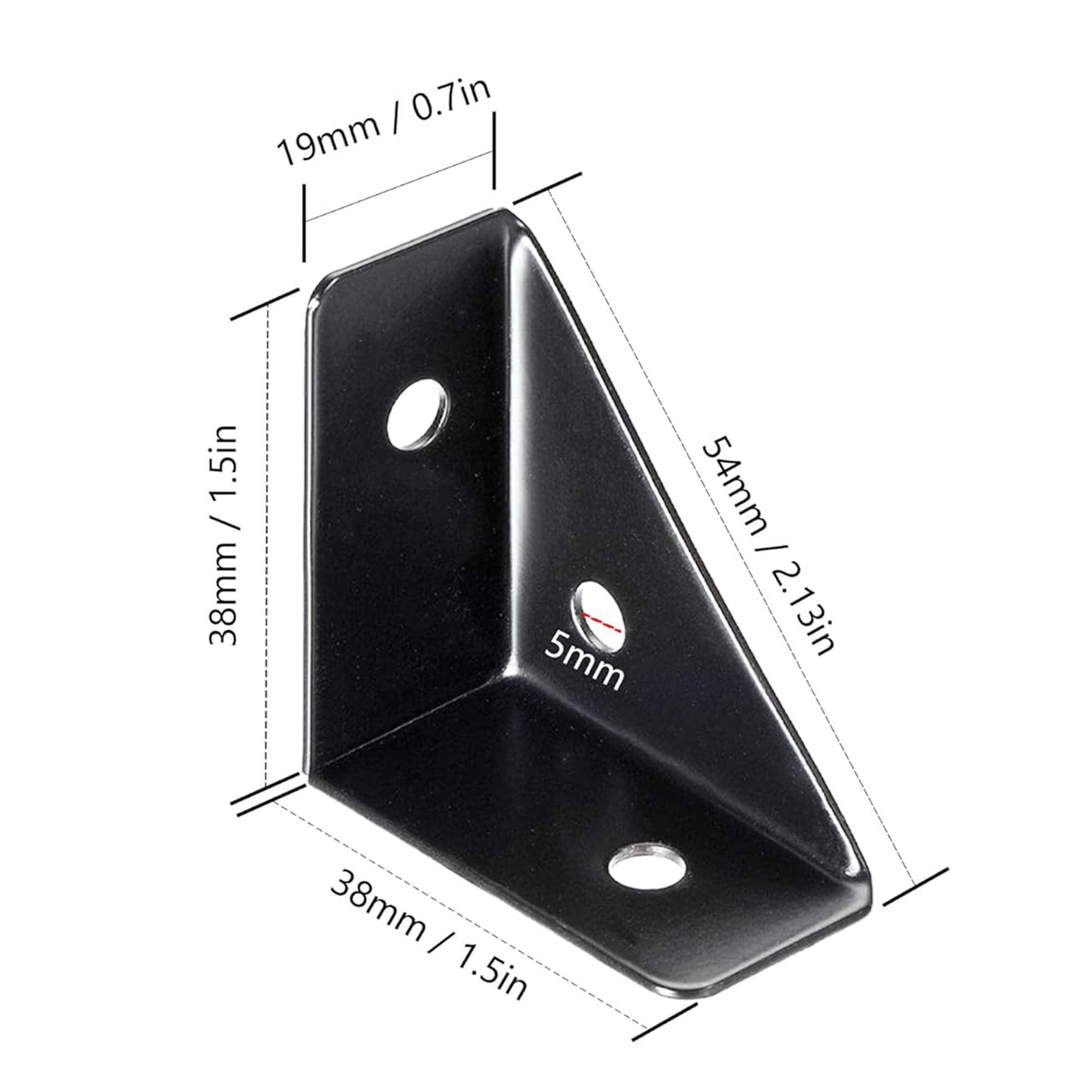 Angle Corner Brackets 38mm x 3 - Woodworking X Brace 리뷰 및 가격