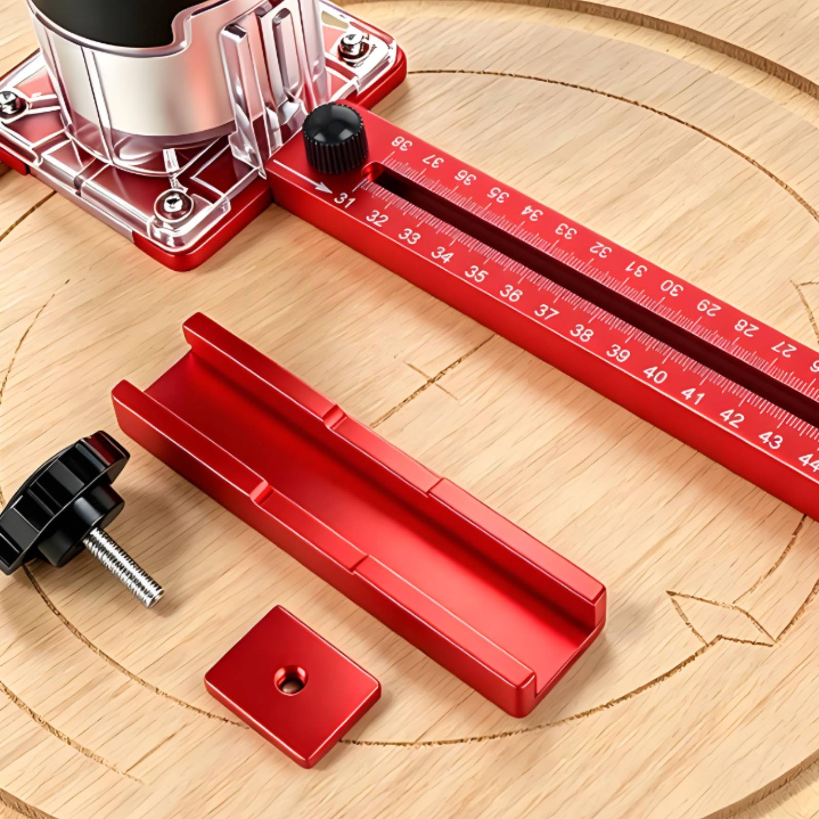 Router Circle Cutting Jig Star - Woodworking Cutting Tools 리뷰 및 가격