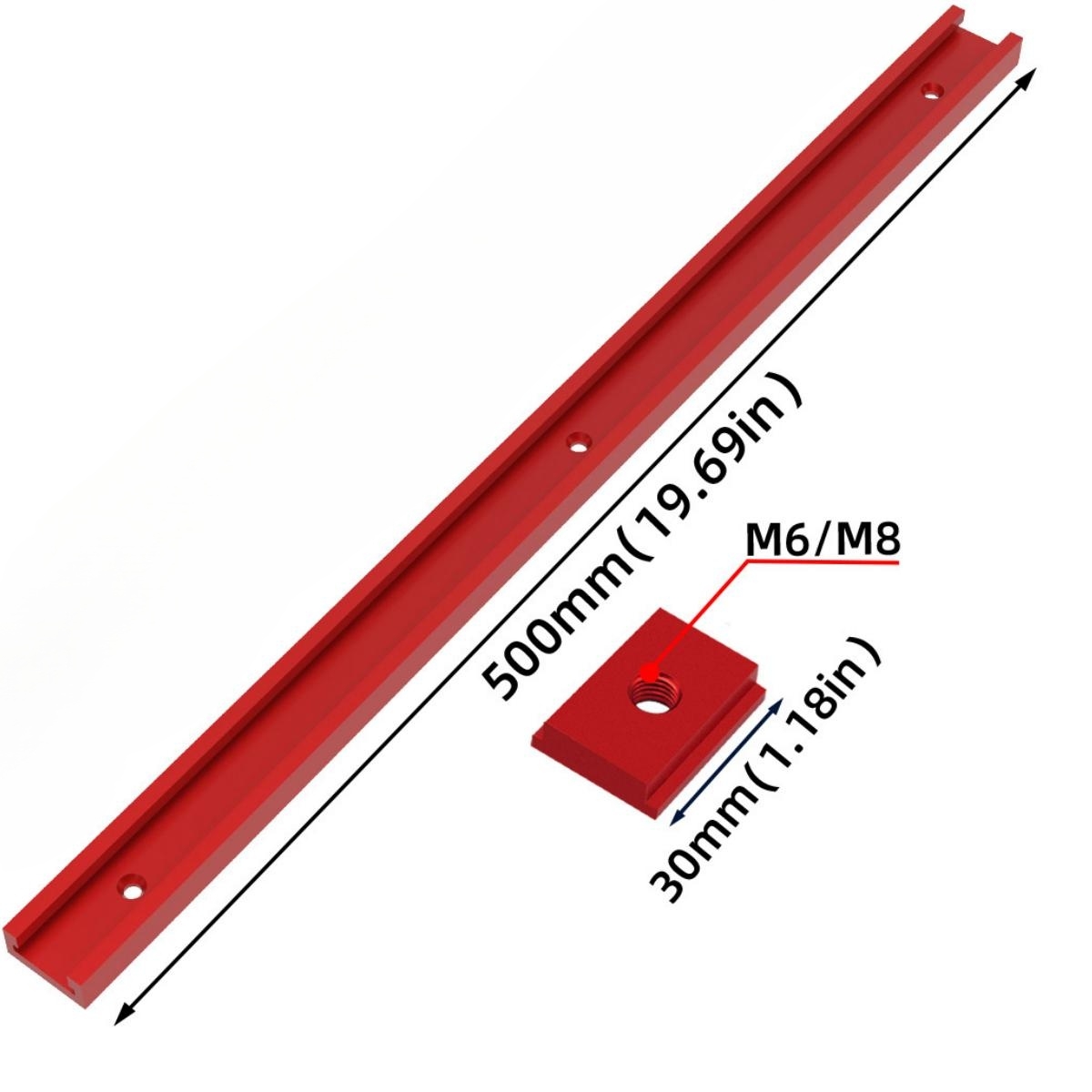 T30 Track 50cm Aluminium T-Sli - Woodworking Plan 리뷰 및 가격