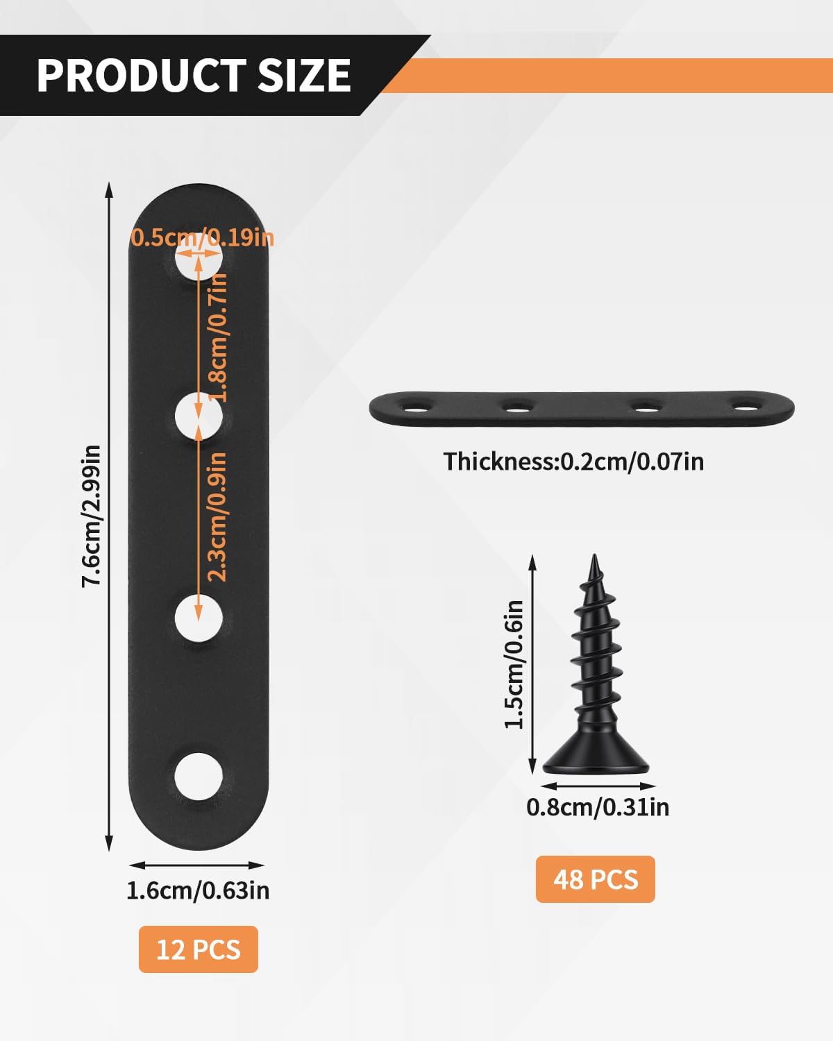 12 PCS 2.99'' x 0.63'' Stainle - Woodworking X Brace 리뷰 및 가격