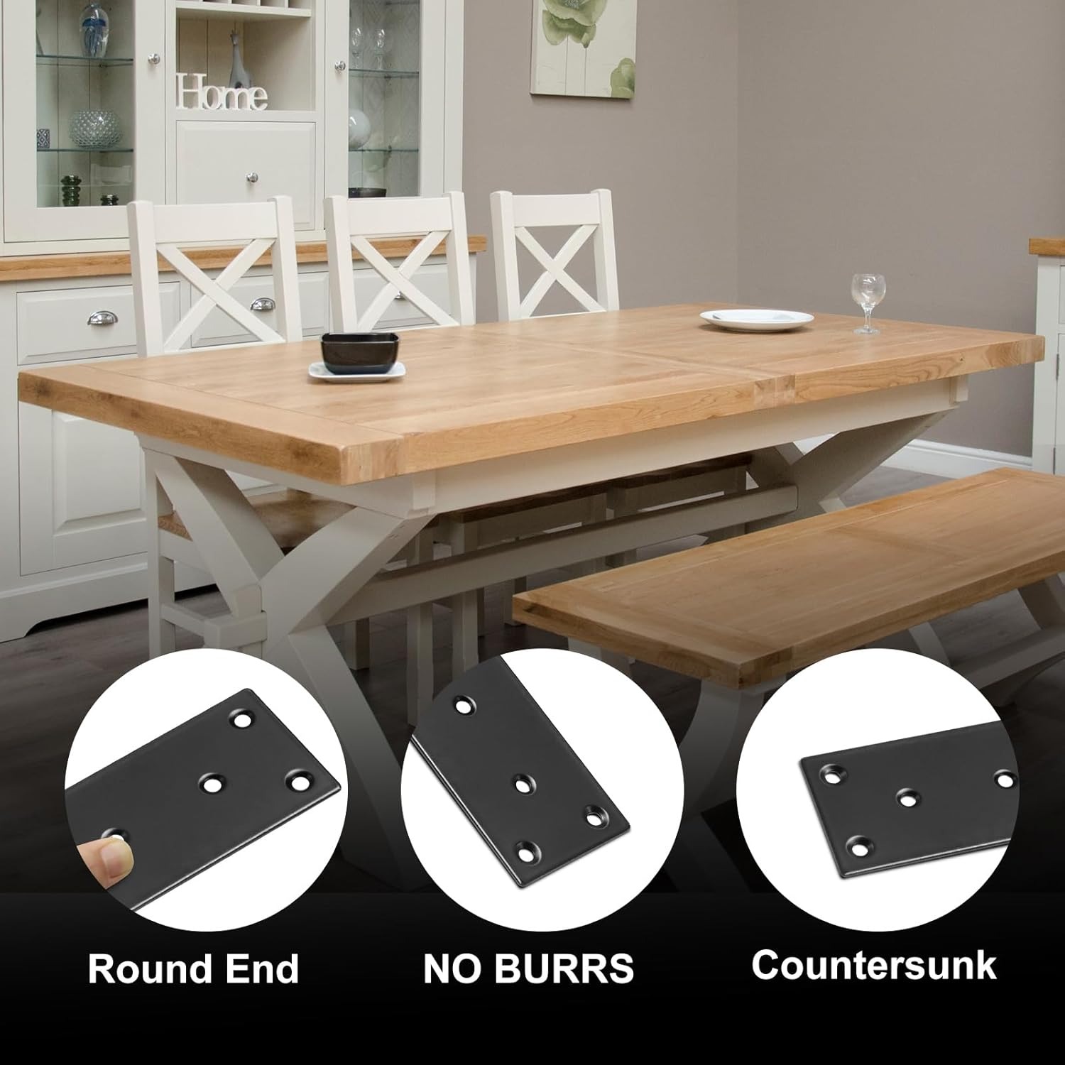 Flat Straight Brace Bracket, B - Woodworking X Brace 리뷰 및 가격
