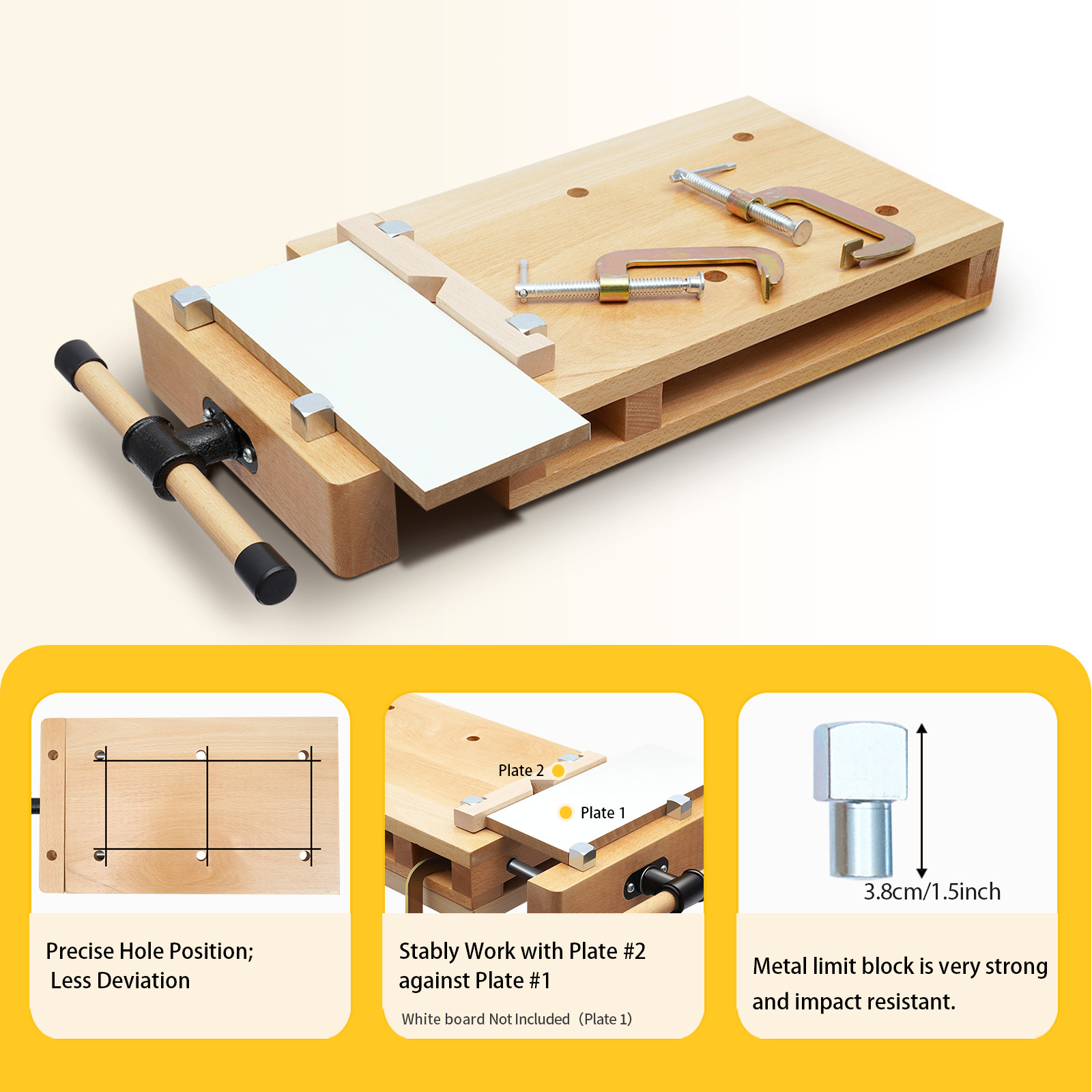 Wood Vise Workbench, Stable Cl - Woodworking Plan 리뷰 및 가격