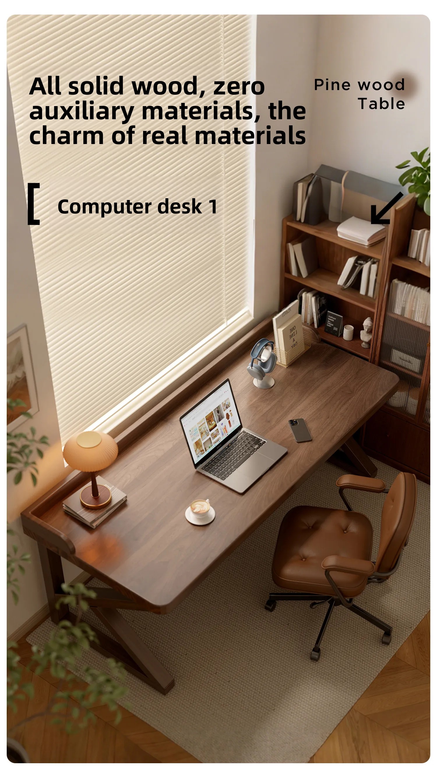Solid Wood Desk,NZ Pine K-Leg  - Woodworking Plan 리뷰 및 가격