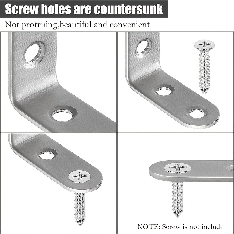 6Pcs Stainless Steel 90 Degree - Woodworking X Brace 리뷰 및 가격