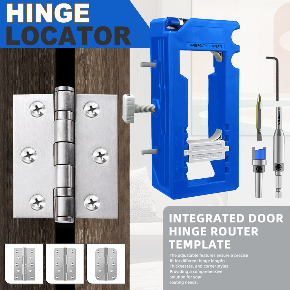 Door Hinge Jig Router Template - Woodworking Router Templates 리뷰 및 가격