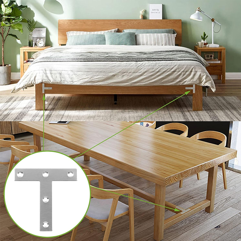 3-20pcs, T Shaped Mending Plat - Woodworking X Brace 리뷰 및 가격